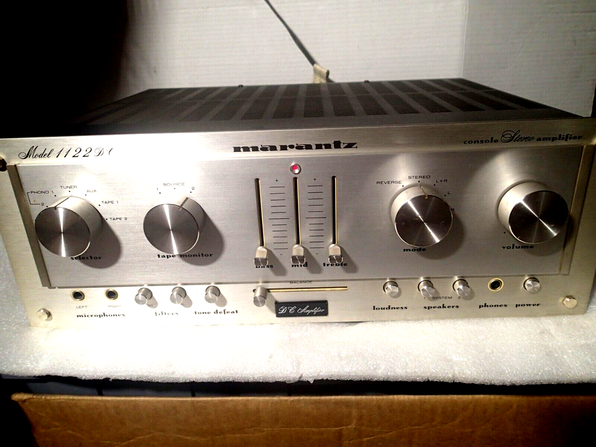 marantz 1122 DC integrated amplifer nice unit | eBay