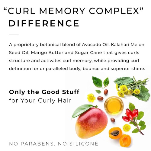 10 oz Curl Perfect Anti-Frizz Conditioner - All Hair Types & Deep Hydration - 第 6/8 張圖片