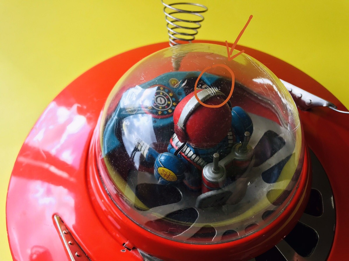 Vintage 1960's Cragstan KO Yoshiya Space Flying Saucer Vintage 1960's Cragstan KO Yoshiya Space Flying Saucer
