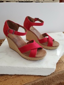 hemp wedge sandals