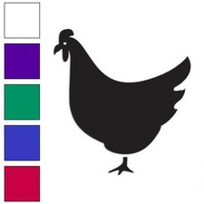 Chicken Rooster Bird, Vinyl Decal Sticker, Multiple Colors  Sizes 822