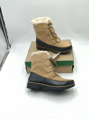 JBU Brunswick Memory Foam Comfort Snow Boots Tan Women's US 9M New