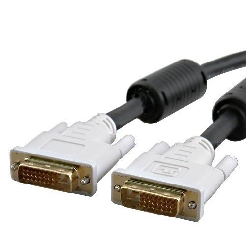 6FT Feet 6' DVI-D Dual Link 24+1 Male to DVI-D Dual Link Male Cable LCD LED HDTV - Bild 1 von 1
