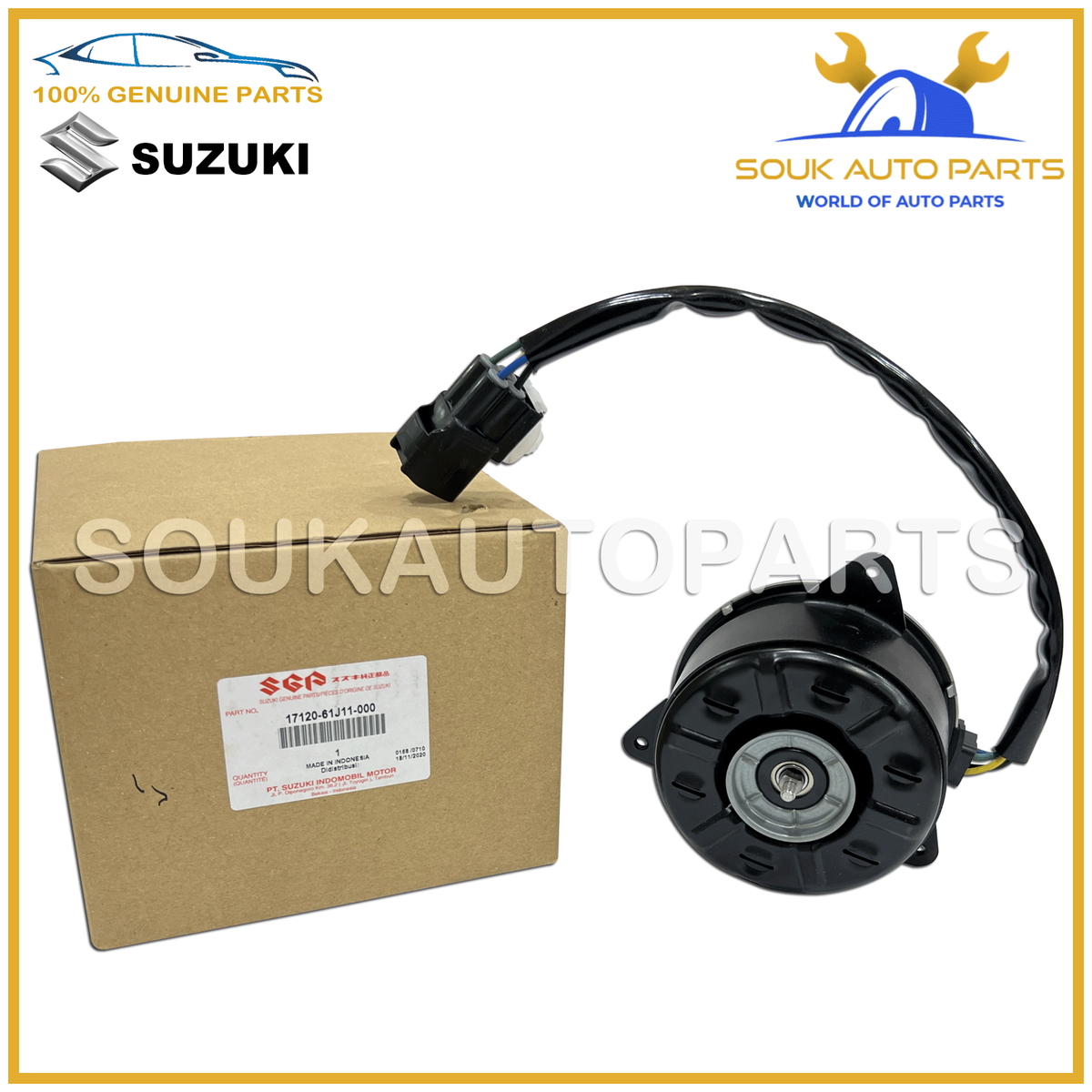 17120-61J11 Genuine Suzuki MOTOR ASSY, FAN 1712061J11 | eBay