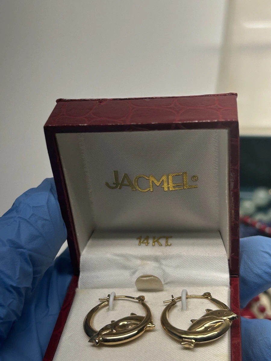 14k jcm earrings deals