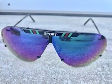 Vintage 80s Sport Sunglasses Reflective Lenses NL