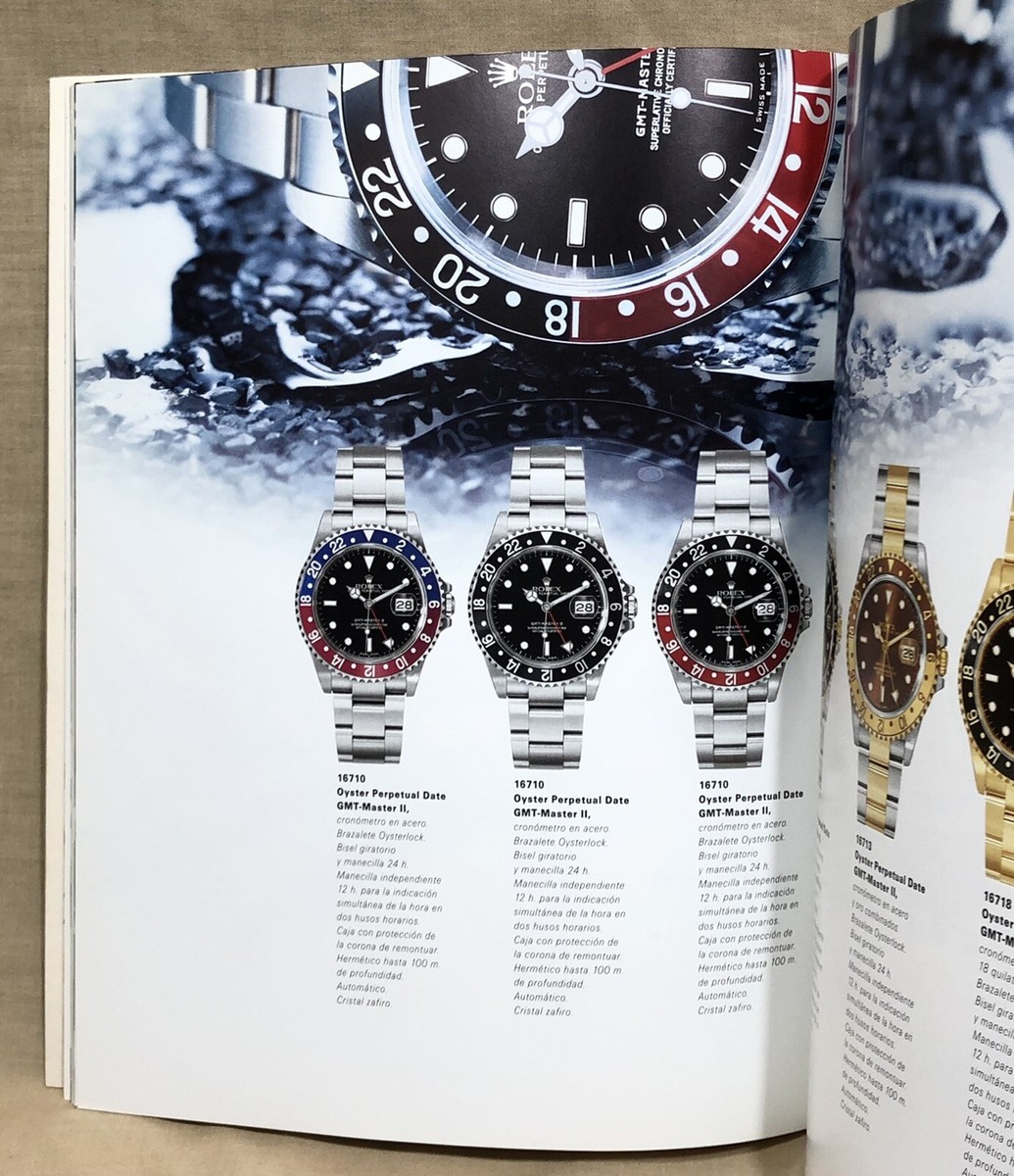 ROLEX 2004 Catalogue Explorer II Submariner Date Sea-Dweller GMT