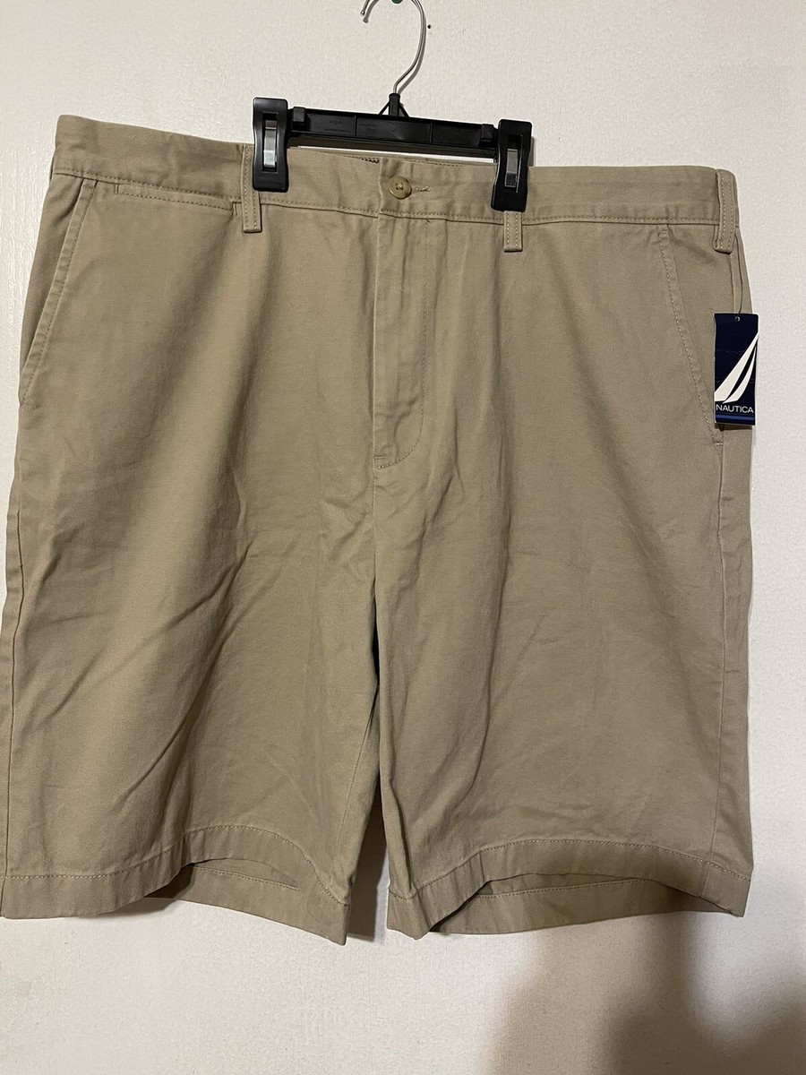 Men’s Nautica Khaki Deck Shorts Size 38 NEW