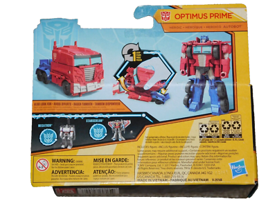 TRANSFORMERS CYBERVERSE STEP CHANGER OPTIMUS PRIME (New In