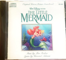 Little Mermaid Original Motion Picture Soundtrack Walt Disney CD-018 Like New