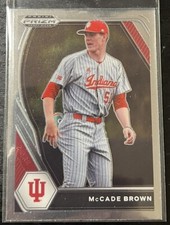 2021 Panini Prizm Draft Picks McCade Brown #PDP79 Colorado Rockies