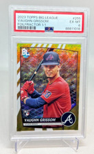 PSA 6 - 2023 Topps Big League VAUGHN GRISSOM RC FOILFRACTOR True 1/1 SSP #255