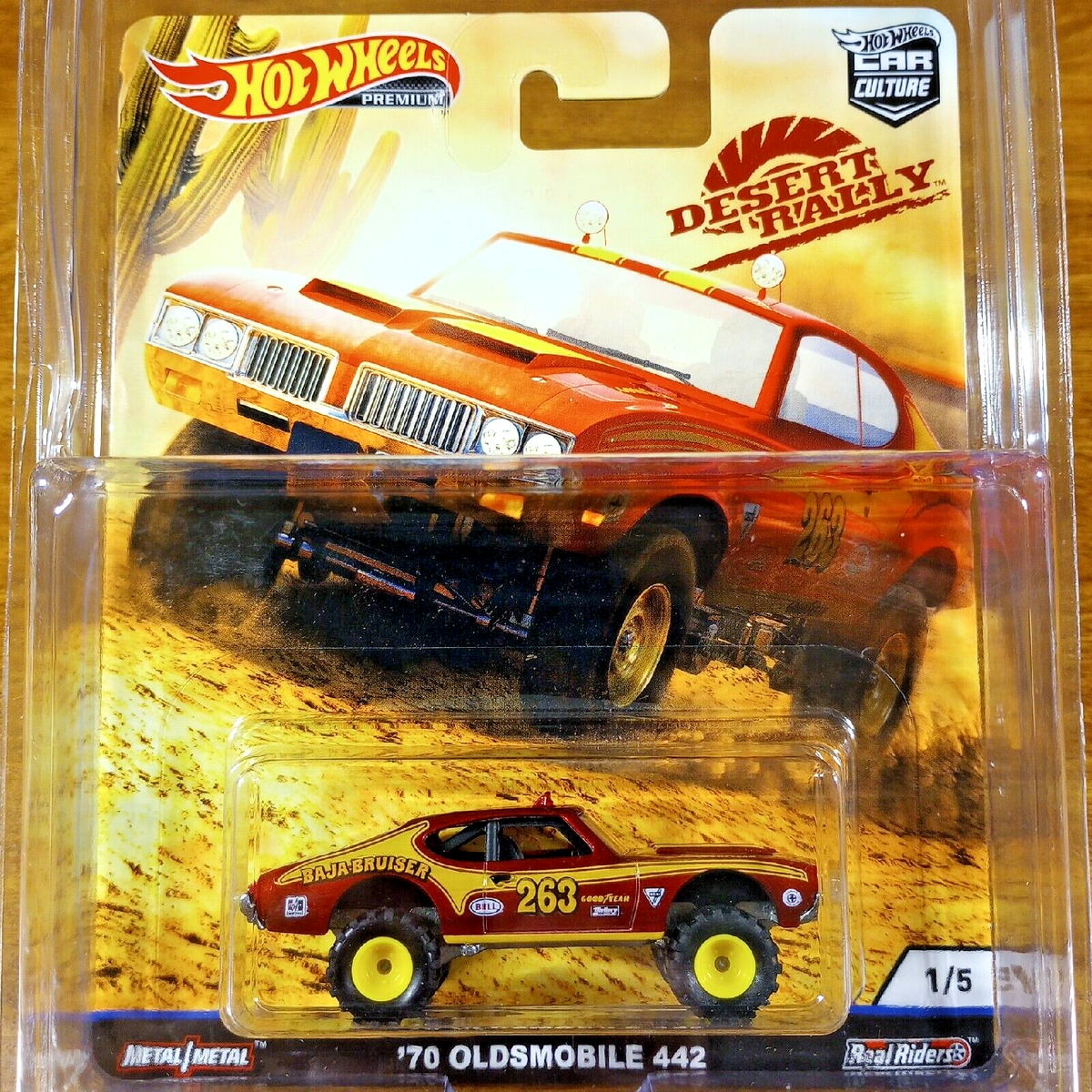 Hot Wheels Premium Desert Rally Car Culture 