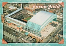 Enron Field Baseball Stadium in Houston, Texas - Home of MLB Houston Astros
