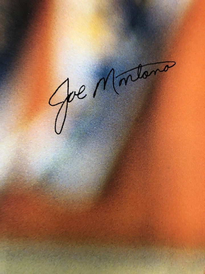 San Francisco 49ers JOE MONTANA Glossy Photo NFL Football Poster 35”x23” - Image 2 of 4