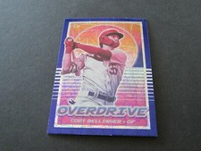 2021 Chronicles Baseball Cody Bellinger Overdrive Card #19 Blue Velocity Prizm