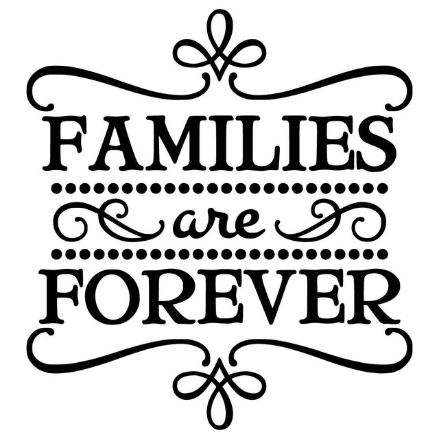 Families Are Forever Vinyl Wall Graphic Decal Sticker eBay