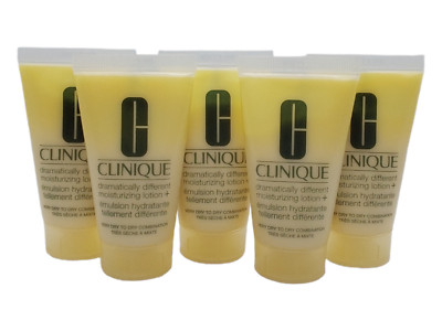 Lot of 5 Clinique Dramatically Different Moisturizing Lotion+ 1 oz 30 ml each