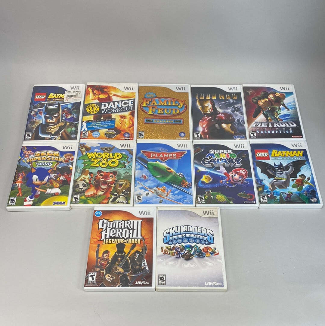 Lot of 50 Nintendo Wii Games eBay