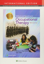 Willard And Spackman S Occupational Therapy 12th Edition For Sale Online Ebay
