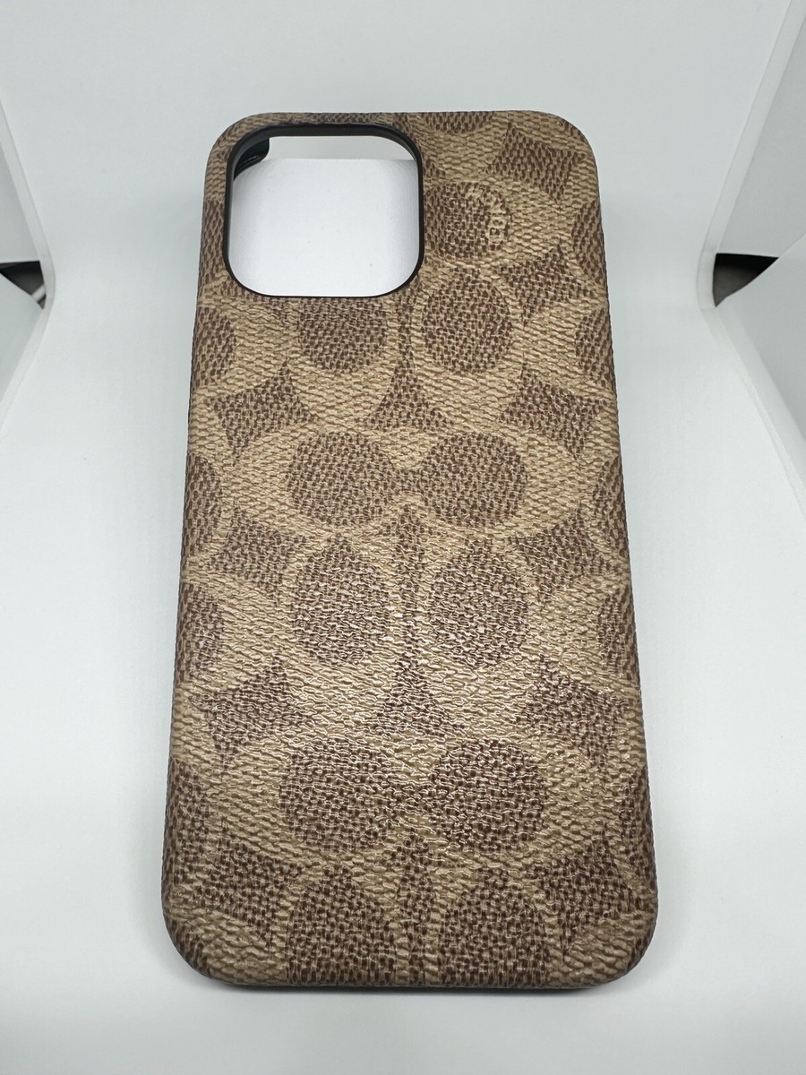 Coach New York Slim Wrap Case For iPhone 15 Pro Max Brown Coach New York Slim Wrap Case For iPhone 15 Pro Max Brown