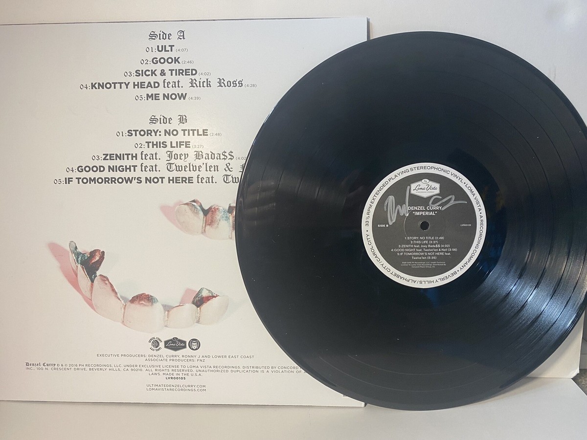 DENZEL CURRY SIGNED VINYL (IMPERIAL AUTOGRAPH ALBUM