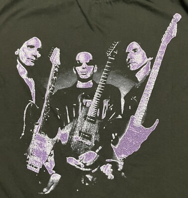 Vintage G3 Joe Satriani Eric Johnson Steve Vai Tour T-shirt XL USA