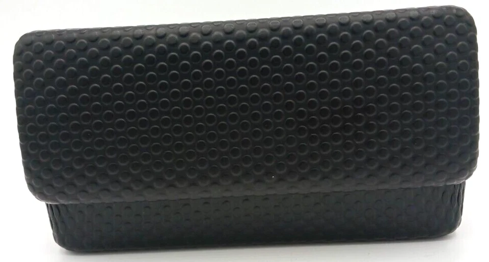 Estuche para gafas Helium Paris unisex negro solo textura dura Foto 4 de 4