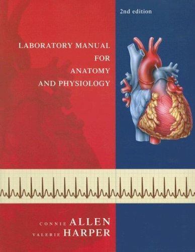 Laboratory Manual for Anatomy and Physiology by Connie Allen and Valerie Harper (2005, Trade ...