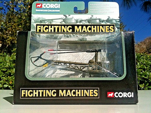 Corgi Bell H-13 Sioux US Army M.A.S.H Helicopter Fighting Machines 1:80 Scale - Picture 12 of 12