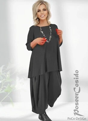 POCO-DESIGN BY POSEERCOSIDO PoCo DeSiGn LAGENLOOK Ballon-Hose L-XL-XXL-XXXL 44 46 48 50 52 54 56 58 schwarz