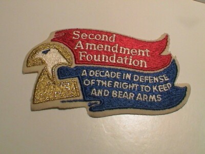 SECOND AMENDMENT FOUNDATION DECADE IN DEFENSE RIGHTS KEEP BEAR ARMS GUN ...