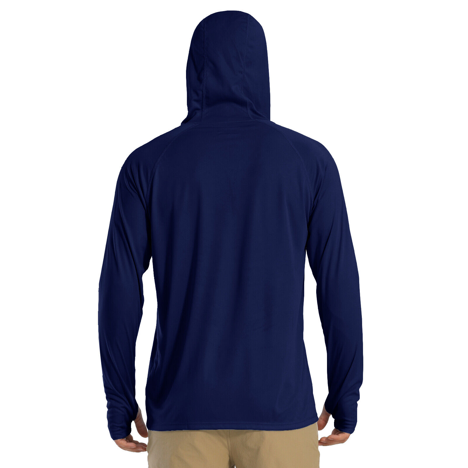 UPF50+ Men's Sun Skin Protection T-Shirt Hoodie Long Sleeve Outdoor Fishing Tops - Picture 71 of 133