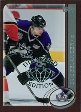 Eric Belanger LA Kings 2002-03 Topps Factory Set Gold Card #124 Diamond 1/1
