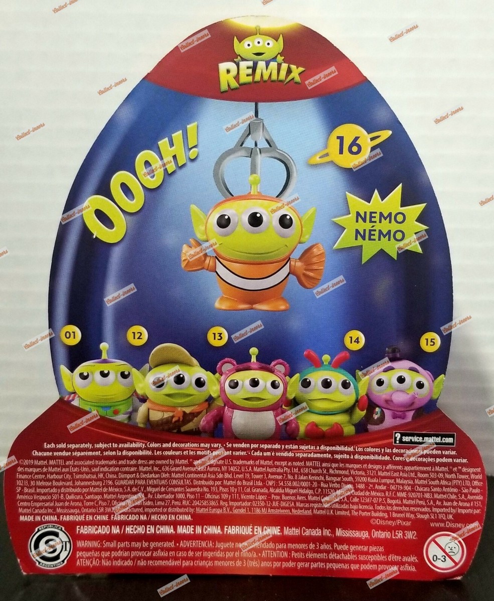 Disney Pixar Alien Remix Toy Story Alien Dressed as Nemo, #16 New