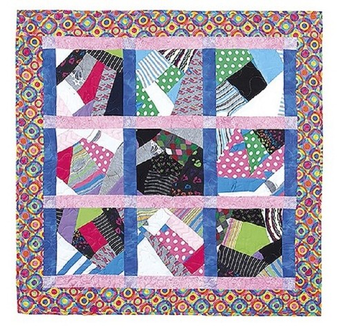 Libro de patrones de acolchado EDREDONES UPCYCLE con tela chatarra y camisas viejas - Imagen 7 de 12