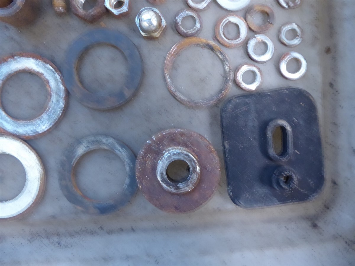 1967 Kawasaki A1 Samurai K145) misc bike bolts parts mounts