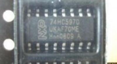 74HC597 SOP-16 8-bit shift register with input USA ship #E1