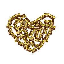 SEVENHEAD 50 Pcs Dreadlock Beads Hair Accessories - Adjustable Hair Rings, Cu...