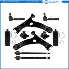 Front Lower Control Arm Ball Joint Tie Rod End Suspension Kit For 2001-2003 RAV4