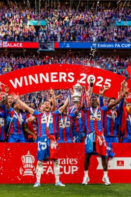 Crystal Palace FC FA Cup Winners Champions 2025 Photograph Picture