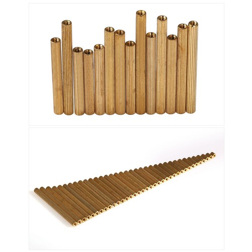M2 Female Threaded Brass Knurled Round Standoffs Pillars Spacers Studs 3mm-40mm - Picture 5 of 7
