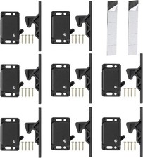 Drawer Latches and Catches, 8 Pack Cabinet Door Latch Item Package Quantity: 8