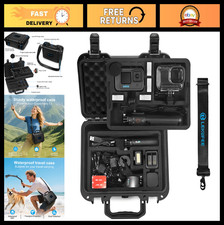 Waterproof Hard Case for GoPro Hero 13/12/11/10/9/8, Action Camera Accessories