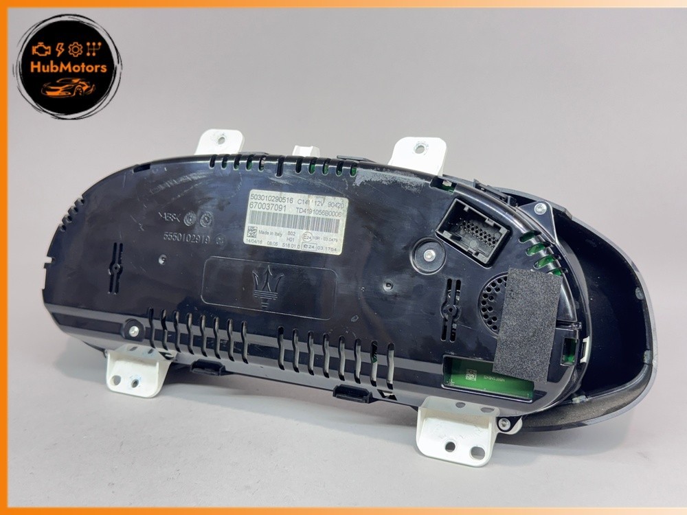 2014 - 2017 MASERATI QUATTROPORTE SPEEDOMETER INSTRUMENT CLUSTER OEM 57K
