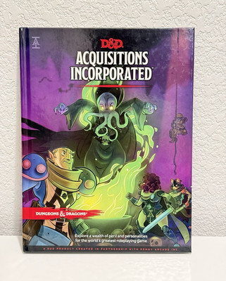Wizards of the Coast Dungeons & Dragons Acquisitions Incorporated Hardcover Mod 