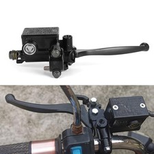 Motorcycle Brake Pump 7/8'' 22mm Universal Handlebar Right Hand Brake Black