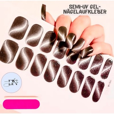   Versand Heute Set UV GEL Nägelaufkleber Nägelfolie Nailwraps Nagellack 009