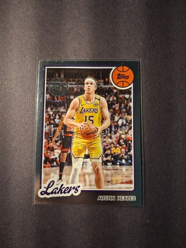 Austin Reaves – 2025-26 Topps Basketball · 1980 81 Topps Basketball #80BK-6 Austin Reaves