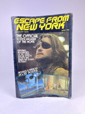 Escape From New York: Starburst Poster Magazine - 1981, UK / John Carpenter